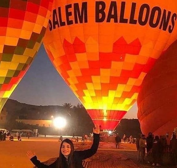 Hot Air Balloon Experience Over Luxor Sky