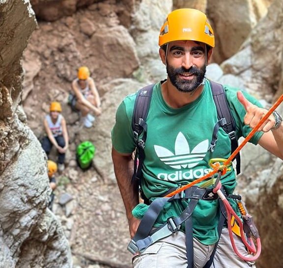 Atina'dan Aile Macerası Pisia Kanyonu'nda Kanyon Geçişi