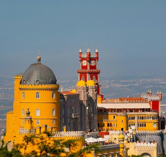 Prywatna wycieczka po Sintrze i Cascais z Lizbony z biletem do Pałacu Pena
