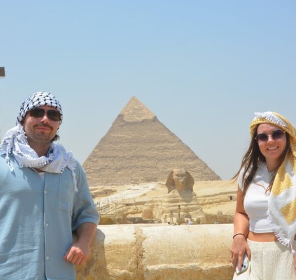 VIP Private Giza Pyramids Sphinx Camel Ride Inside Pyramid, Lunch