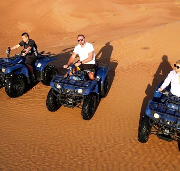 Dubai: Quad & ATV Bike, Red Dune Desert and Safari Adventure