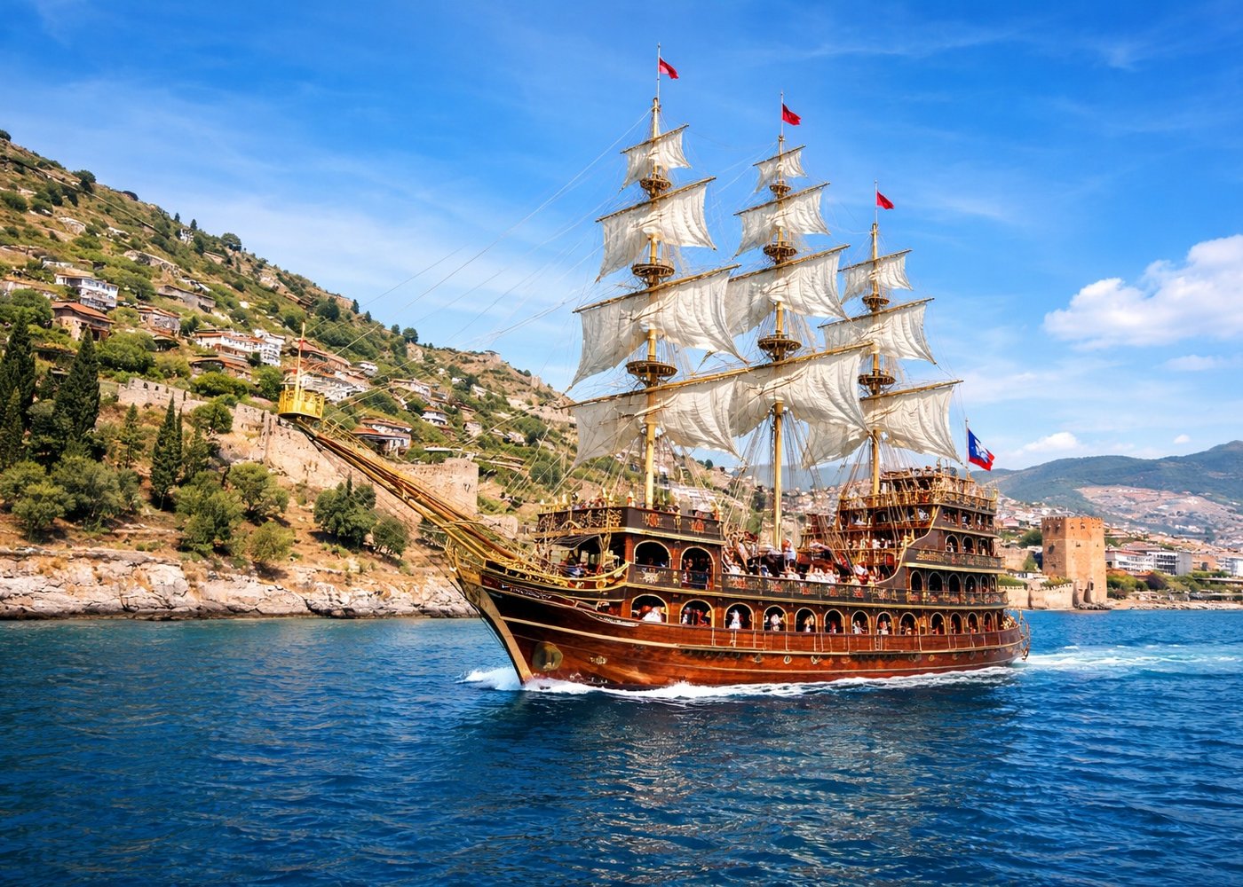 Alanya: Korsan turları, Lüks yat turları, Mağara turları ve diğer geziler - 7