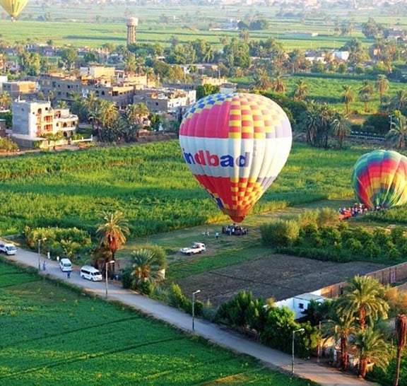 Hot Air Balloon Experience Over Luxor Sky