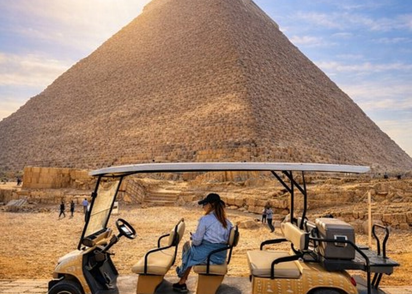 VIP Giza Pyramids and Great Sphinx Golf Cart Tour - 2