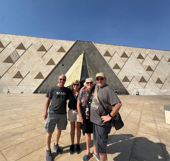 VIP Private Giza Pyramids Grand Egyptian Museum Tour with Lunch