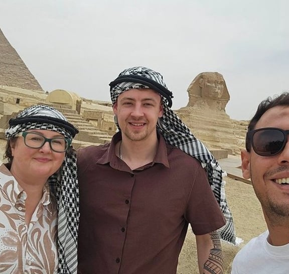 VIP Private Giza Pyramids Sphinx Saqqara and Memphis Tour