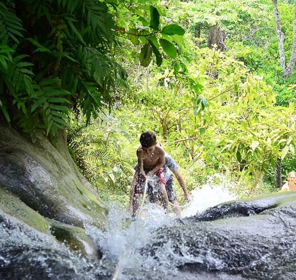 Combo Tour in Elephant Sanctuary, Sticky Waterfall, Angle Land