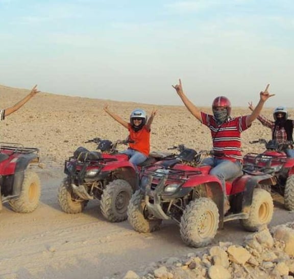 Sunset Quad Bike Safari Tour in Luxor