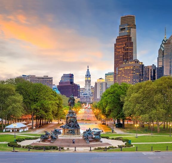 Philadelphia von NYC privater Tagesausflug mit dem Auto
