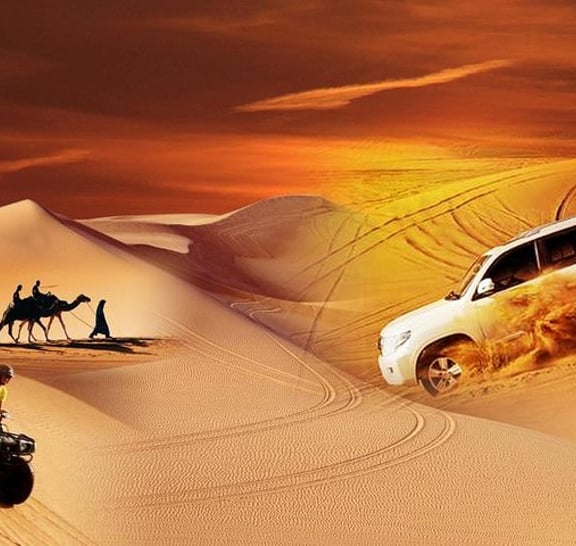 Desert Safari with BBQ Dinner