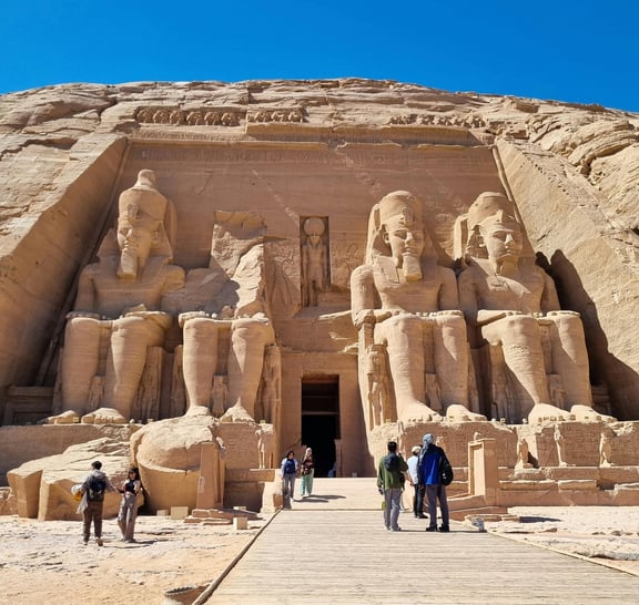 Abu Simbel Temple from Aswan - by Vehicle