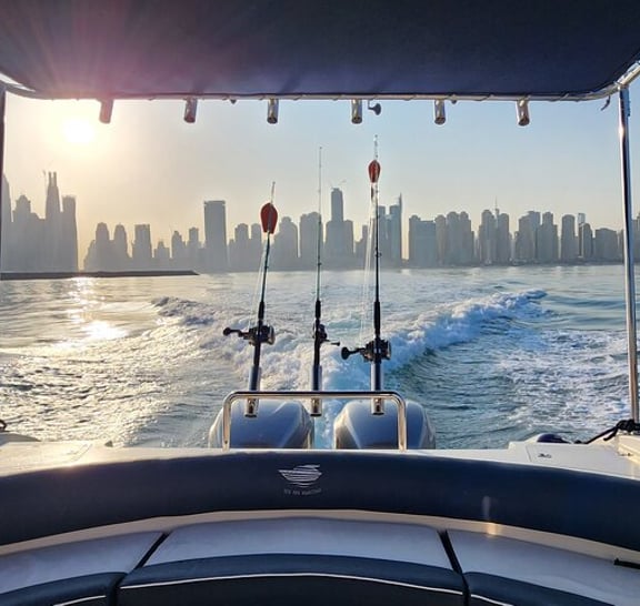 Dubai Deep Sea Fishing 4 hours + BBQ of Catch