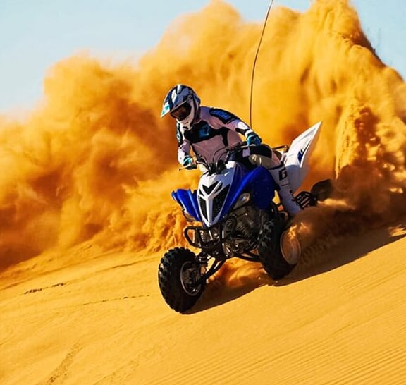 Morning Desert Safari with ATV Quad Bike and Camel Ride