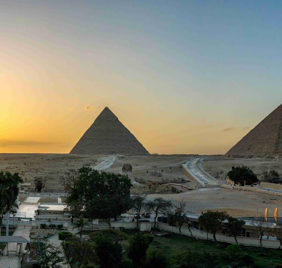 Piramidy Egiptu - Giza, Piramida Schodkowa i Złamana Piramida w Dahszur