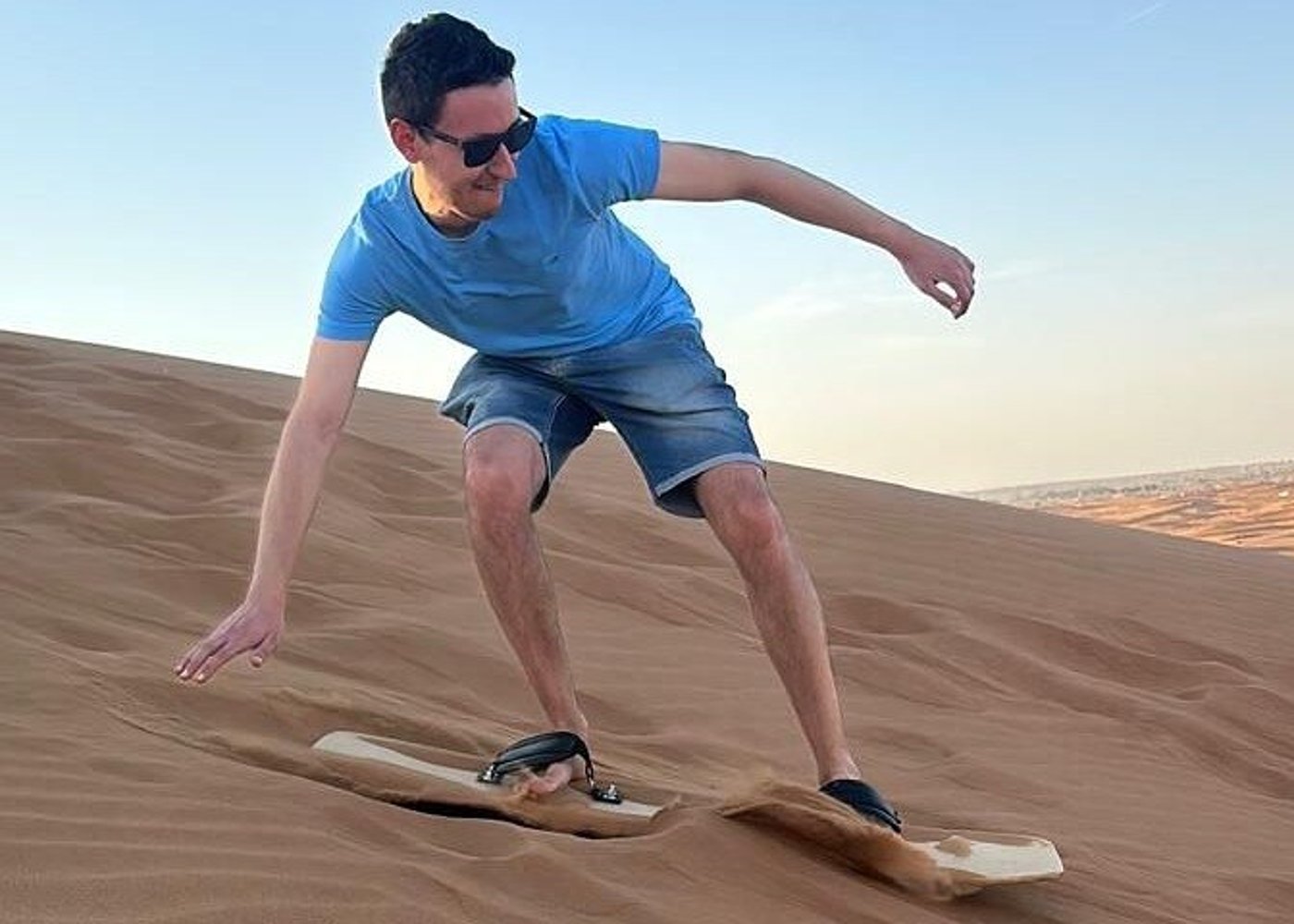 Dubai Dune Buggy Safari with Sandboarding, Camel Ride and Dinner - 4