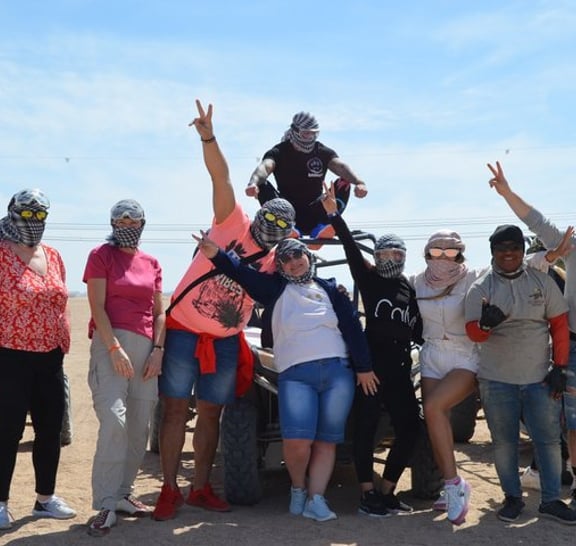 Premium Super Safari, ATV Pustynny Zachód Słońca i Wycieczka Beduinów - Hurghada