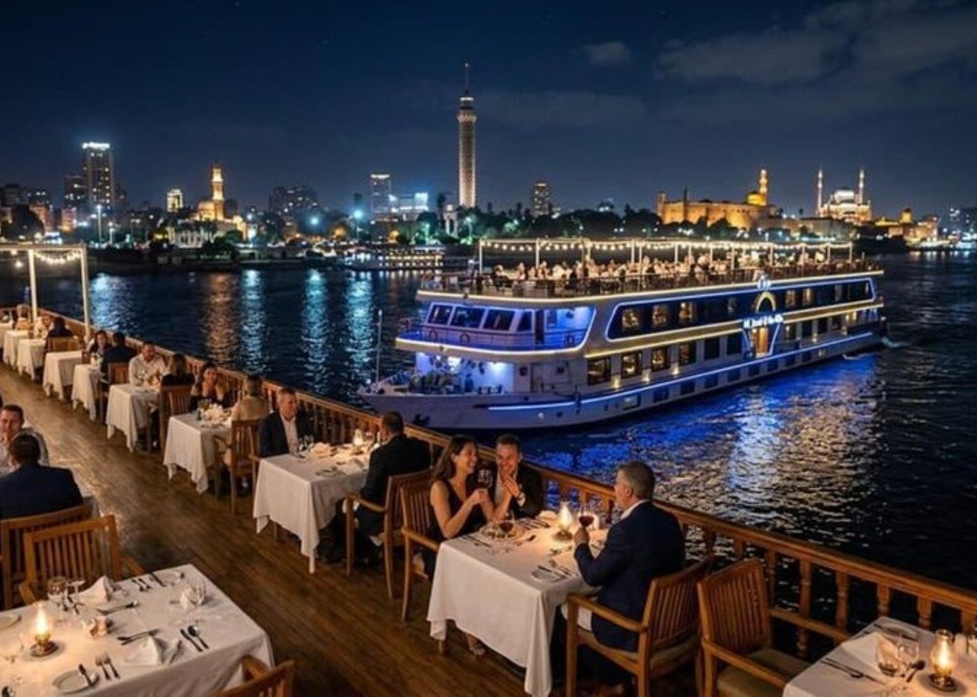 Kairo 5-Sterne-Luxus-Nil-Dinner-Kreuzfahrt mit VIP-Erlebnis - 32