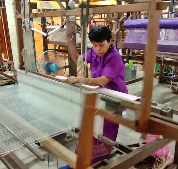 Completed Thai Silk Class Experience