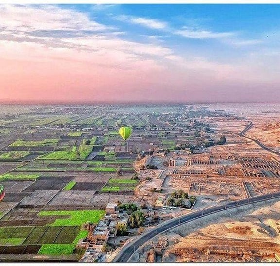 Hot Air Balloon Experience Over Luxor Sky