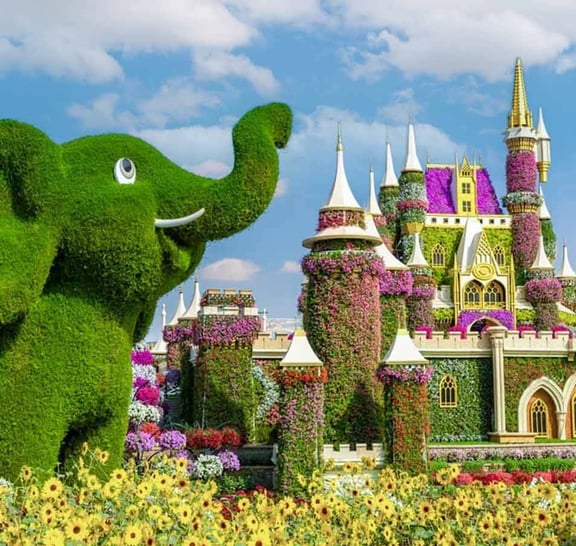Dubai Miracle Garden Entrance Tickets