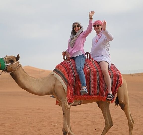 Morning Desert Safari with ATV Quad Bike and Camel Ride