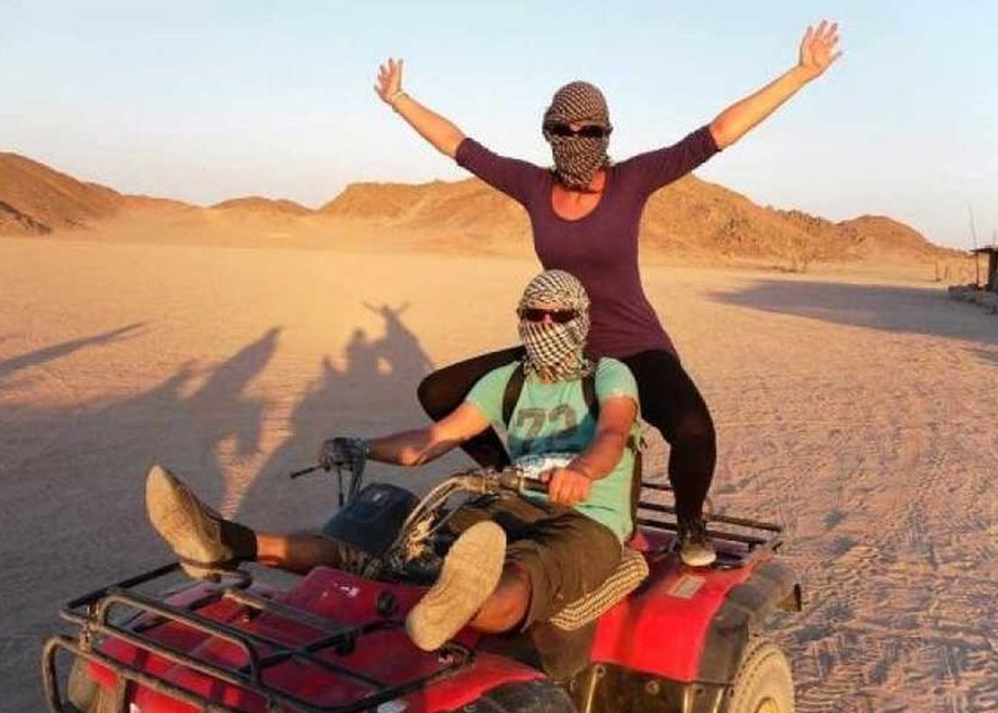 Sunset Desert Quad Bike Safari with Camel Ride and Bedouin Dinner From Hurghada - 4