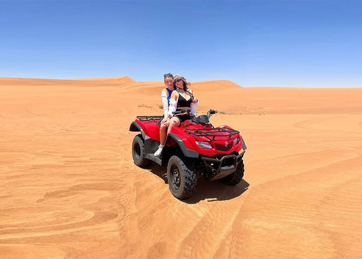 Dubai: Quad Bike Safari, Camels, & Camp with BBQ Dinner - 4