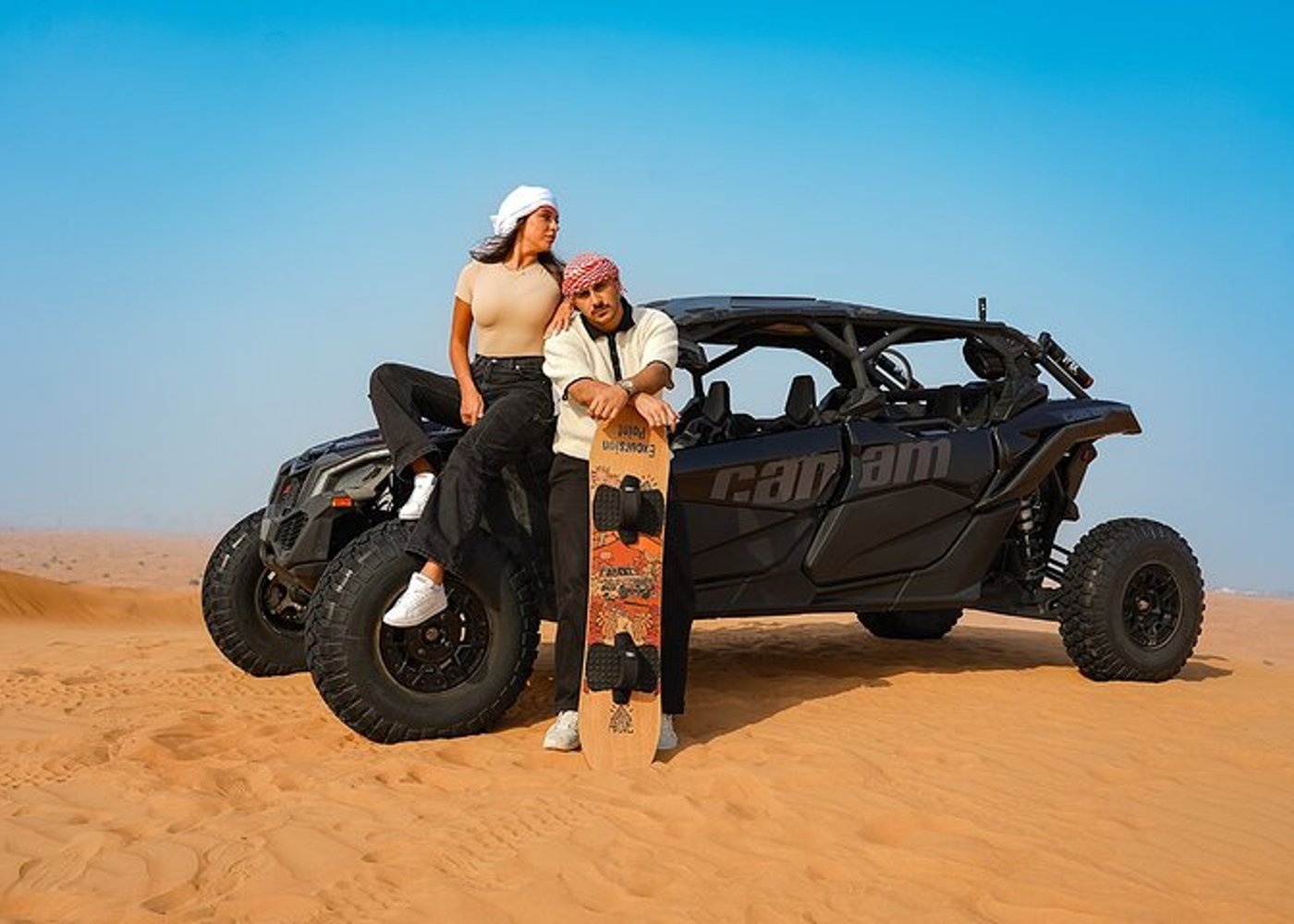 Dubai: Quad Bike, Dune Buggy, and Sandboarding Experience - 2
