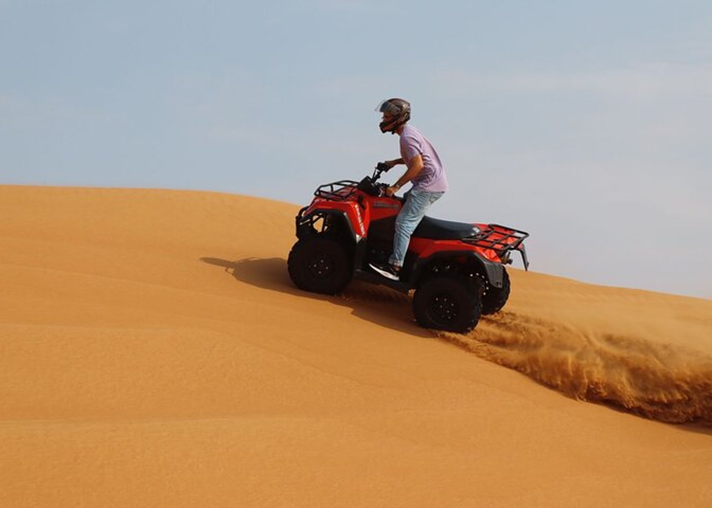 Dubai: Quad Bike, Dune Buggy, and Sandboarding Experience - 15
