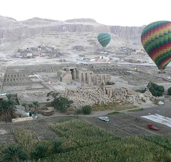Hot Air Balloon Experience Over Luxor Sky