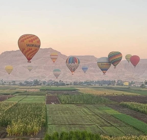 4-Days Cruise Aswan to Luxor with Hot Air Balloon and Sightseeing