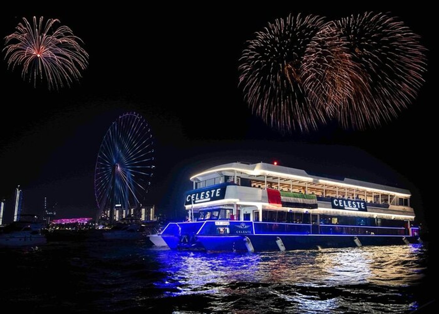 Dubai Marina, luksusowy rejs jachtem, kolacja, program rozrywkowy i otwarty bar - 12