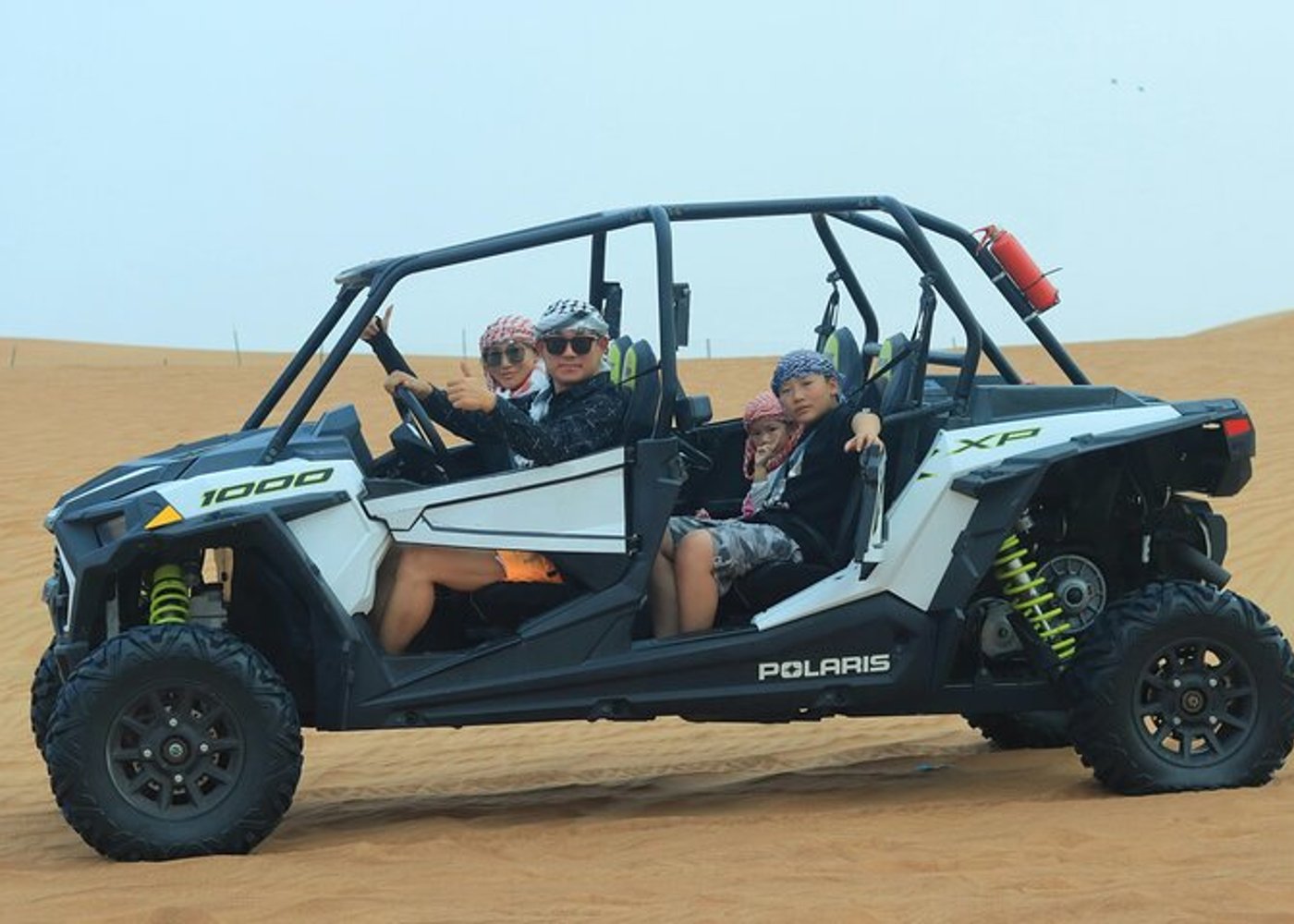 Dubai Dune Buggy Safari with Sandboarding, Camel Ride and Dinner - 2