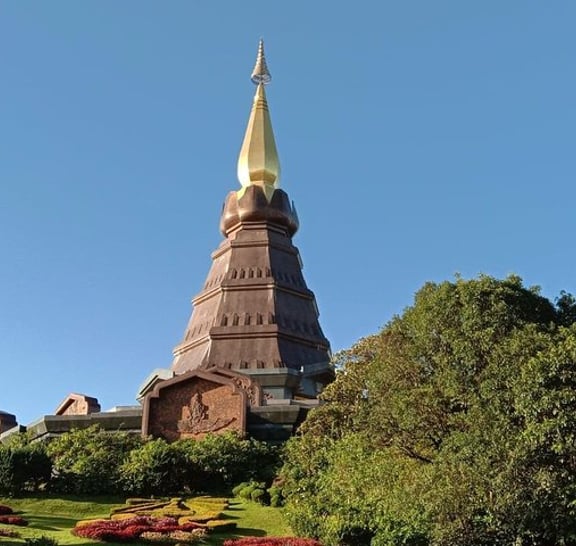 Doi Inthanon at afternoon and Hiking