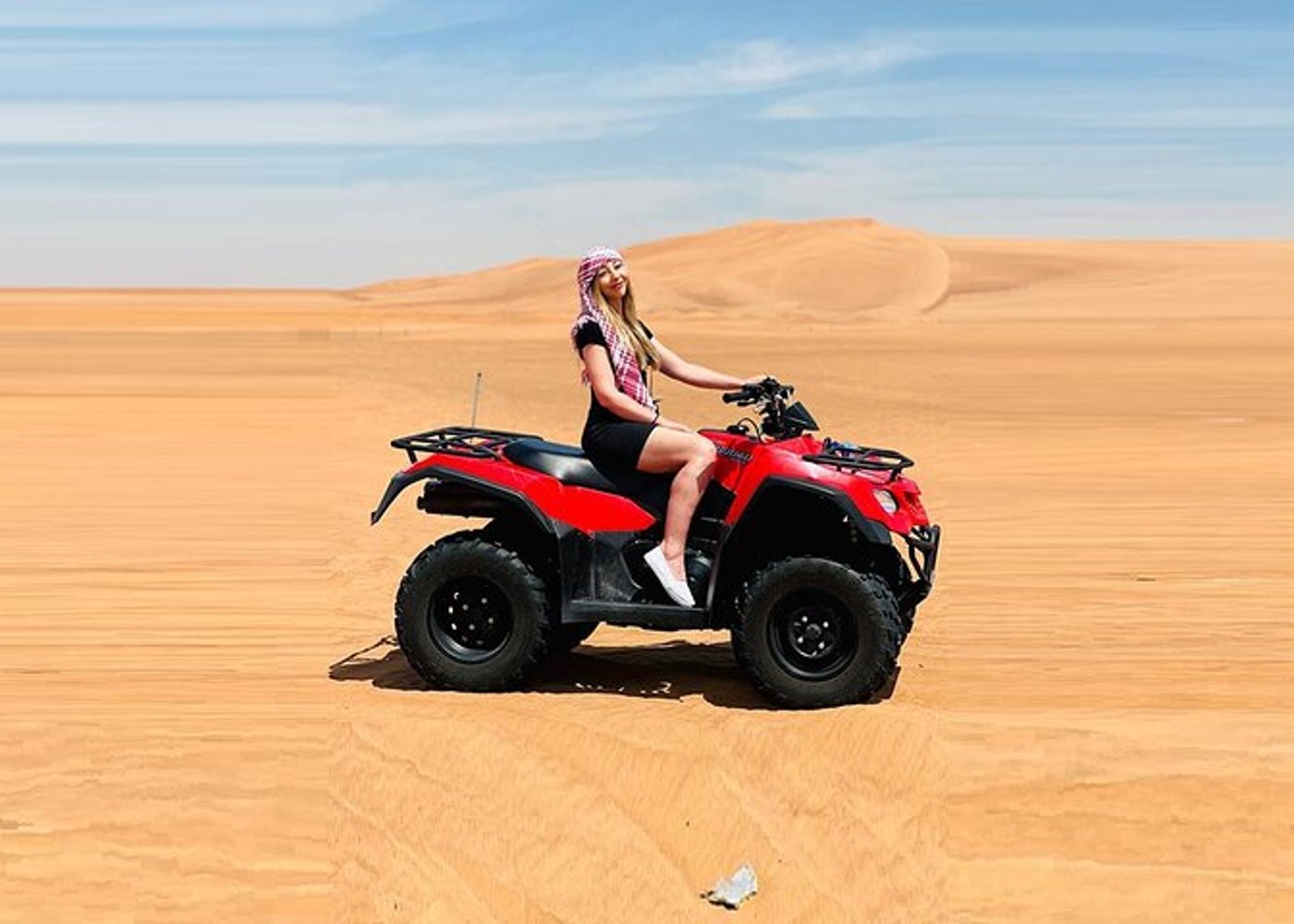 Dubai: Quad Bike Safari, Camels, & Camp with BBQ Dinner - 6