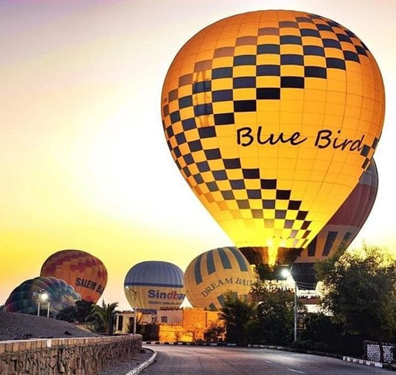 Hot Air Balloon Experience Over Luxor Sky