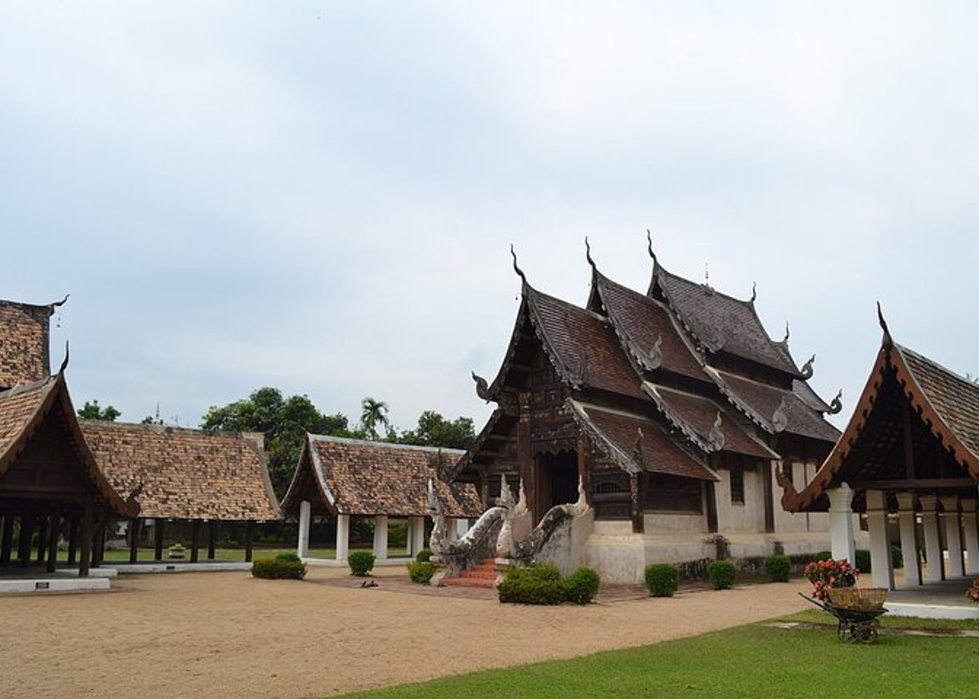 Pferdestunde+Reiten+Wat Tonkwen Holztempel.Chiangmai - 12