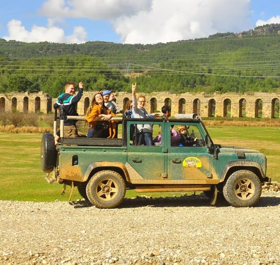 DOGAYLA VE MECERAYLA İÇ İÇE OFF ROAD JEEP SAFARİ