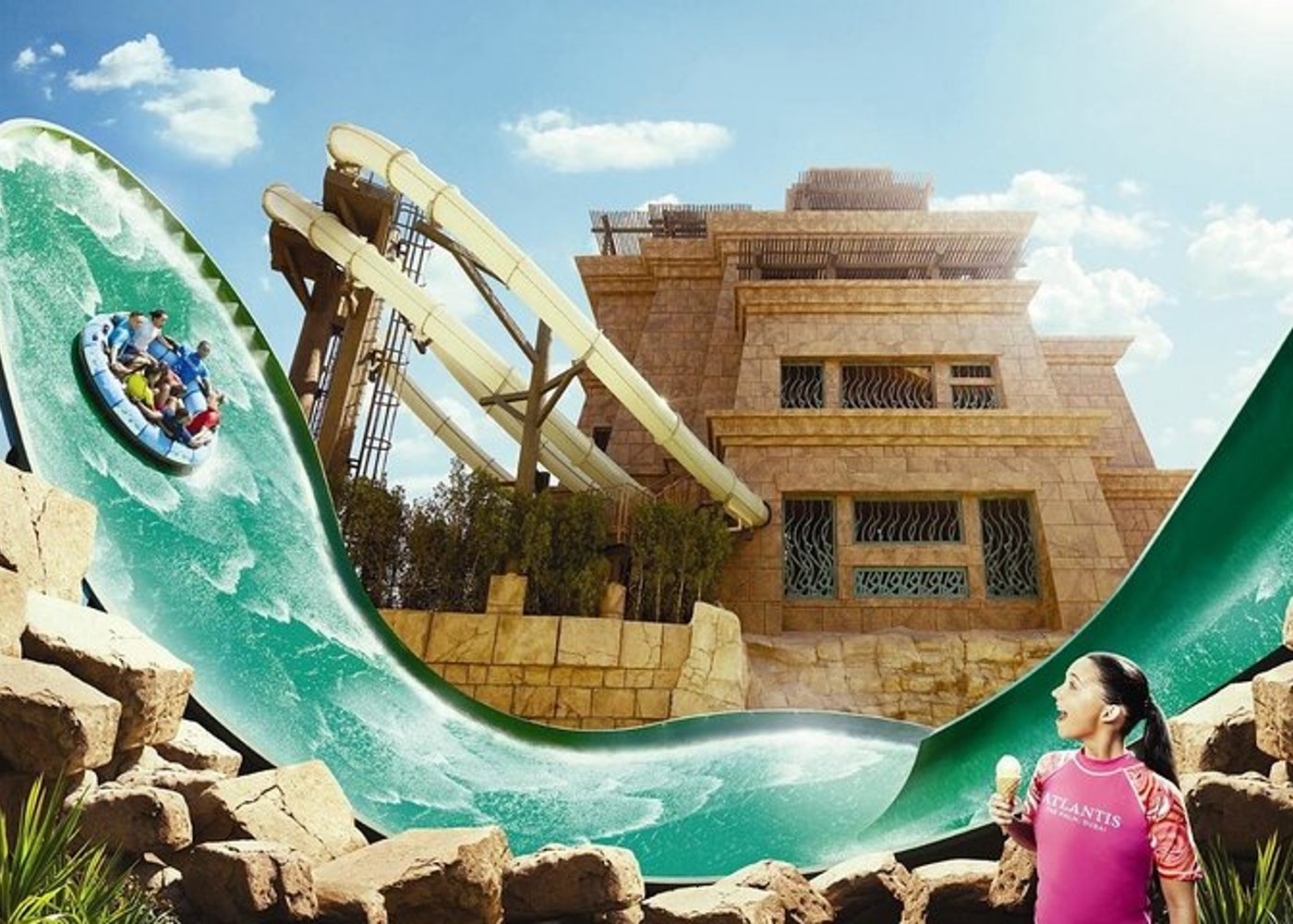 Aquaventure Waterpark Dubai Day Pass - 2