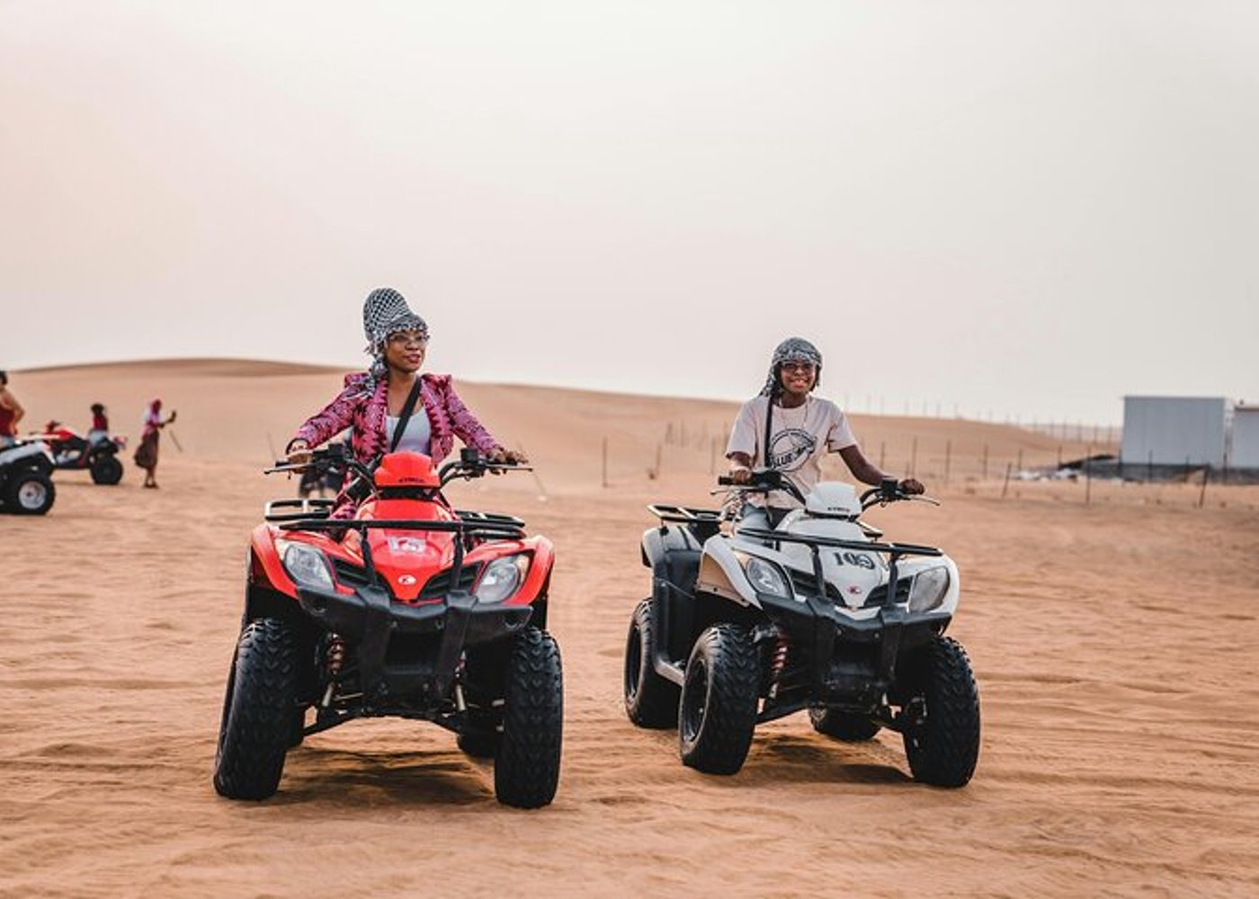 Dubai Quad Bike Safari with Camel Ride and Scenic Dune Photo Stop - 4