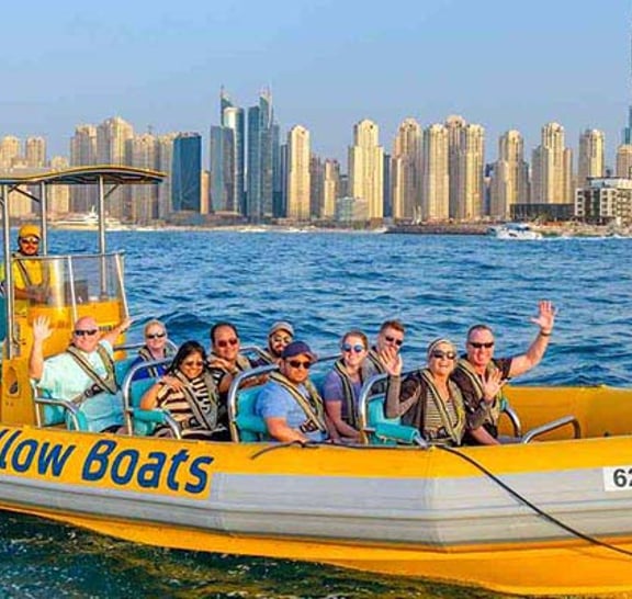 Dubai Yellow Boat Ride - 60 Minutes Tickets