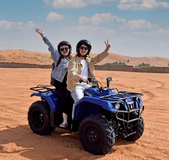 Premium Desert Quad (ATV) Bike Ride Adventure & Sand boarding