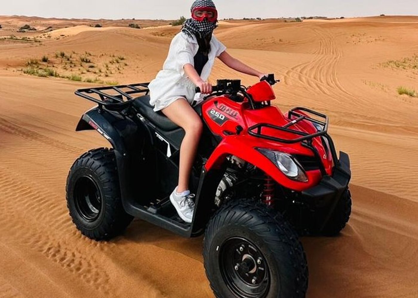 Dubai: Quad Bike, Dune Buggy, and Sandboarding Experience - 5