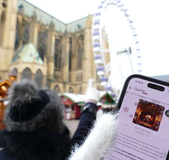 Ungewöhnliches Geländespiel auf den Weihnachtsmärkten in Metz