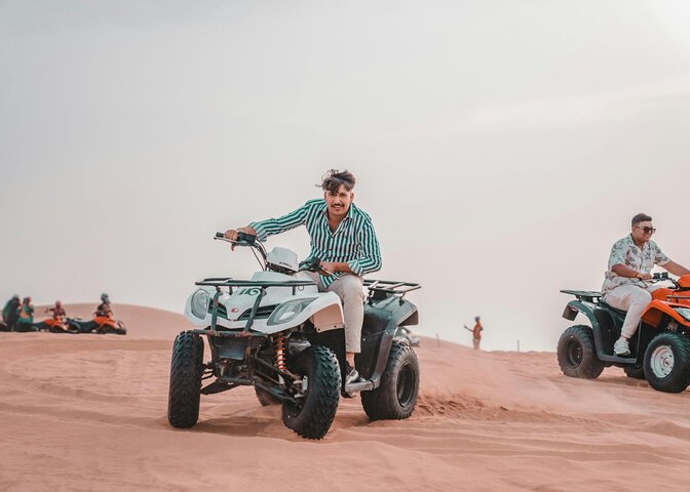 Dubai Quad Bike Safari with Camel Ride and Scenic Dune Photo Stop - 2