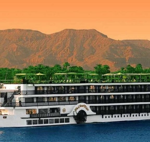 4 Nights Cruise Luxor To Aswan and Abu Simbel with train rounded trip from Cairo